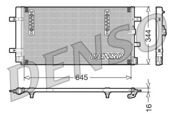 CONDENSER. AİR CONDİTİONİNG AUDI A4 8K. B8 07-15