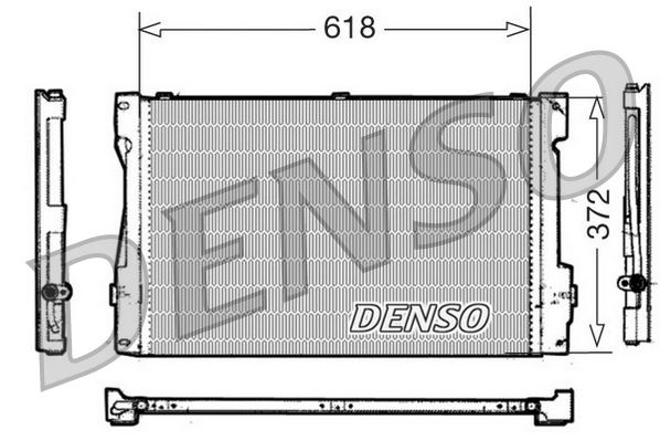 CONDENSER. AİR CONDİTİONİNG VOLVO 850 91-97