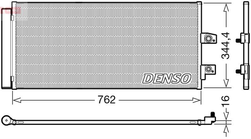 CONDENSER. AİR CONDİTİONİNG VOLVO XC40 17-