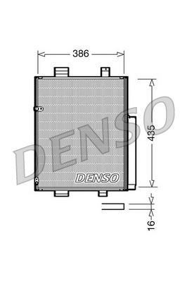 CONDENSER. AİR CONDİTİONİNG DAIHATSU MATERIA 06-