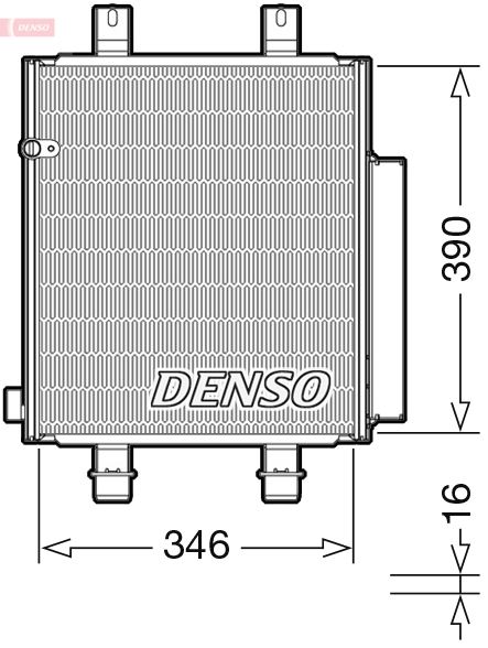 CONDENSER. AİR CONDİTİONİNG DAIHATSU CUORE VII 06-