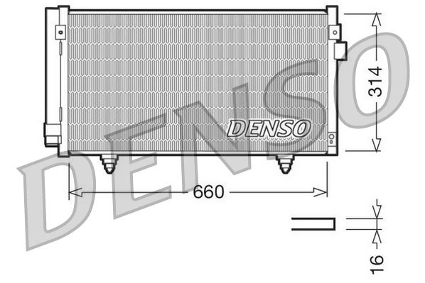 CONDENSER. AİR CONDİTİONİNG SUBARU FORESTER 08-
