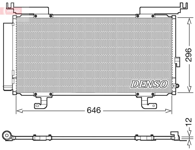 CONDENSER. AİR CONDİTİONİNG SUBARU OUTBACK 15-