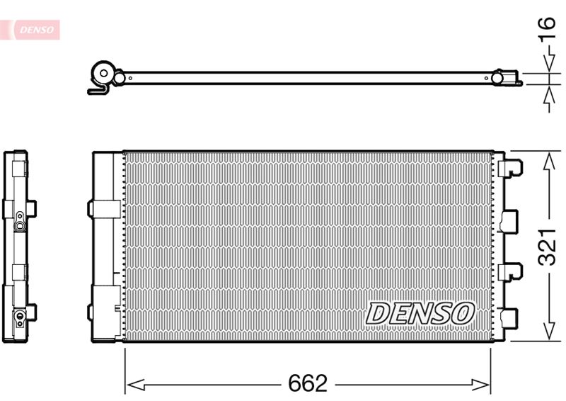 CONDENSER. AİR CONDİTİONİNG DACIA DUSTER 10-