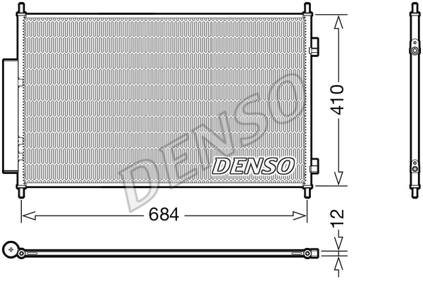 CONDENSER. AİR CONDİTİONİNG HONDA HR-V 14-