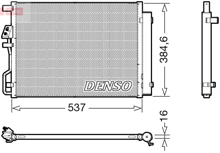 CONDENSER. AİR CONDİTİONİNG HYUNDAI TUCSON 15-