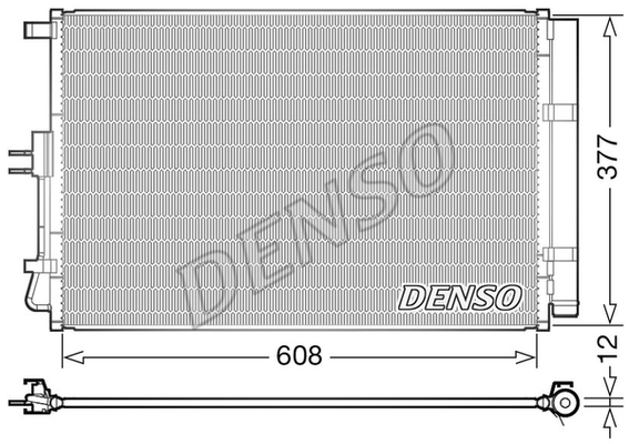 CONDENSER. AİR CONDİTİONİNG KIA SOUL I 09-