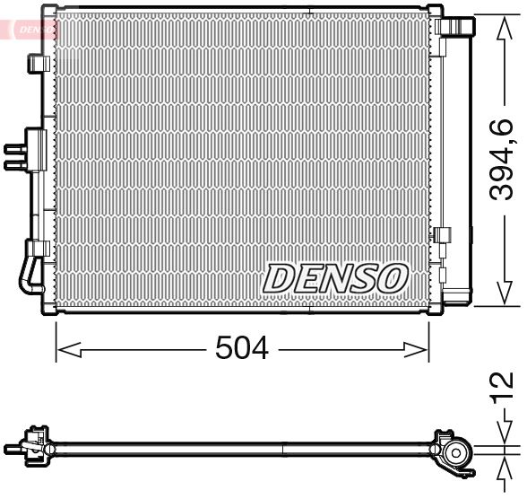 CONDENSER. AİR CONDİTİONİNG KIA SOUL I 09-