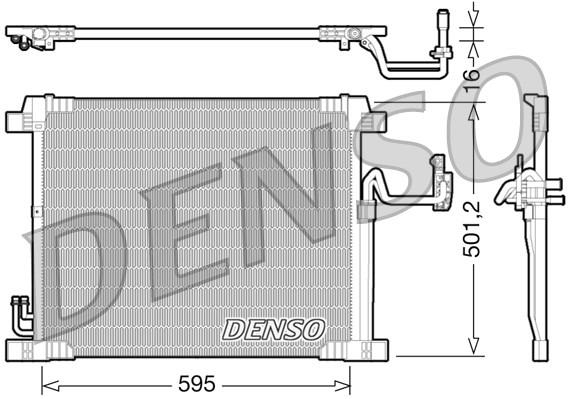 CONDENSER. AİR CONDİTİONİNG INFINITI FX 08-