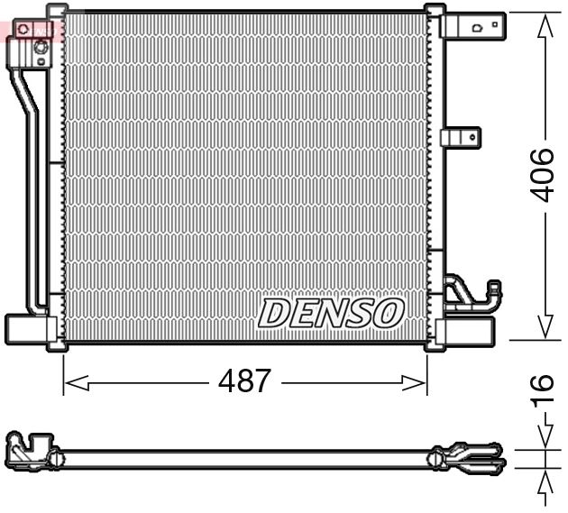 CONDENSER. AİR CONDİTİONİNG NISSAN JUKE 10-