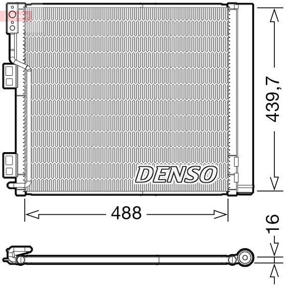 CONDENSER. AİR CONDİTİONİNG NISSAN NV200 10-