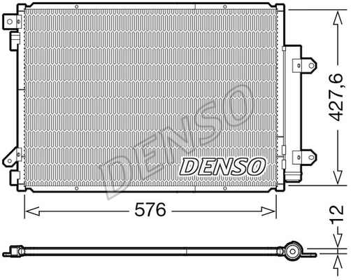 CONDENSER. AİR CONDİTİONİNG SUZUKI SX4 S-CROSS 13-