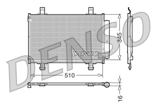 CONDENSER. AİR CONDİTİONİNG SUZUKI SWIFT III 05-