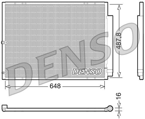 CONDENSER. AİR CONDİTİONİNG LEXUS RX 03-08