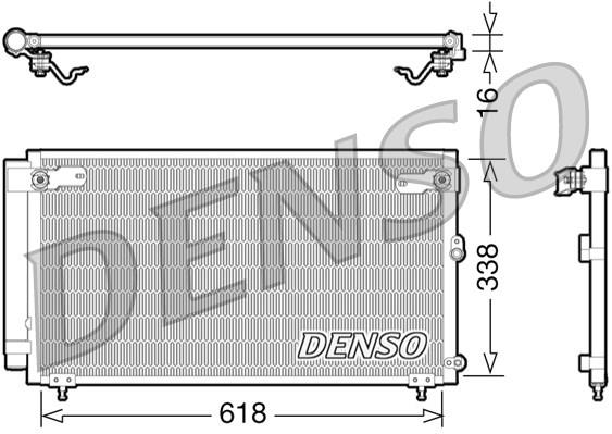 CONDENSER. AİR CONDİTİONİNG LEXUS IS I 99-05