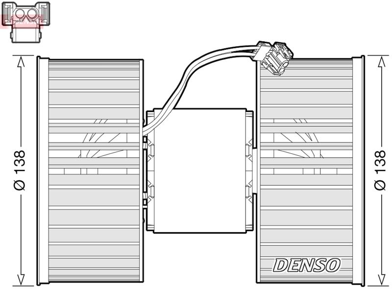 CABİN BLOWER BMW X3 E83 04-11