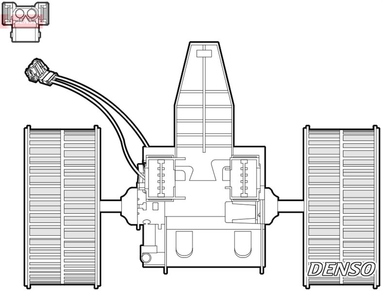 KALORIFER MOTORU BMW E60 E61 E63 E64 12V