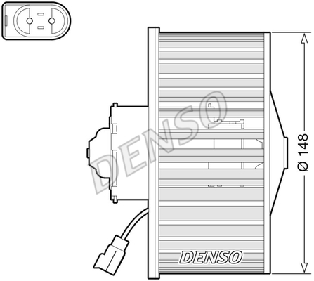 CABİN BLOWER FORD FIESTA III 89-97