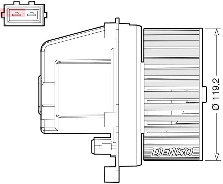 CABİN BLOWER VOLVO S60 I 00-10