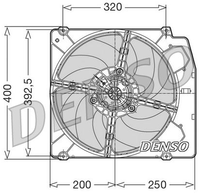 FAN. RADİATOR ALFA ROMEO 145 / 146 94-01