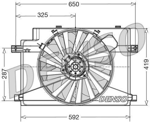 FAN. RADİATOR ALFA ROMEO 145 / 146 94-01