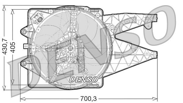 FAN. RADİATOR ALFA ROMEO MITO 08-