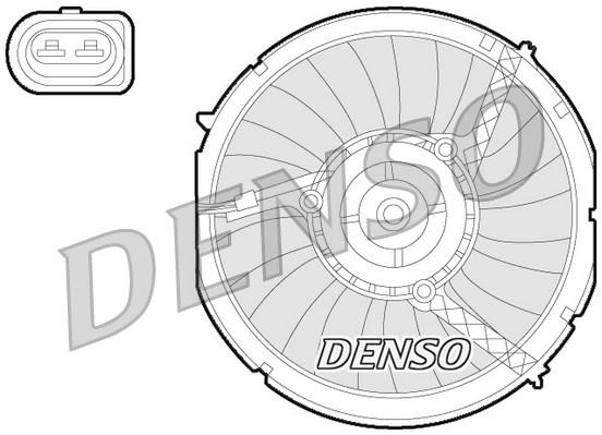 FAN. RADİATOR AUDI A4 8D. B5 94-01