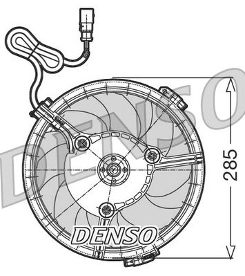 FAN. RADİATOR AUDI A4 8D. B5 94-01