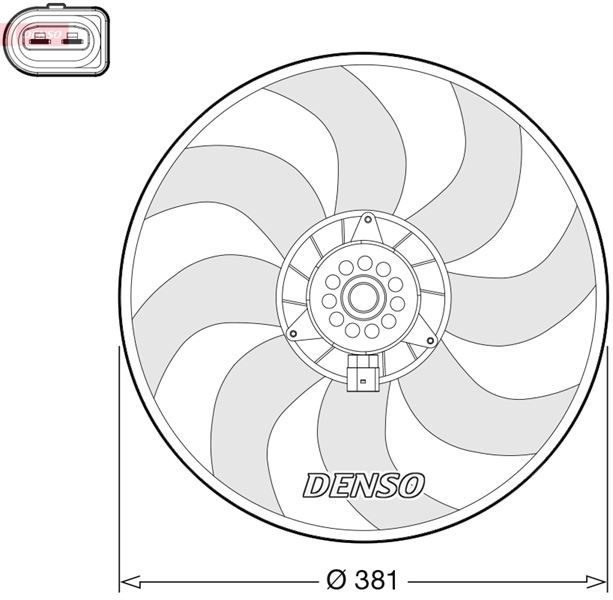 FAN. RADİATOR AUDI A6 4G. C7 10-18