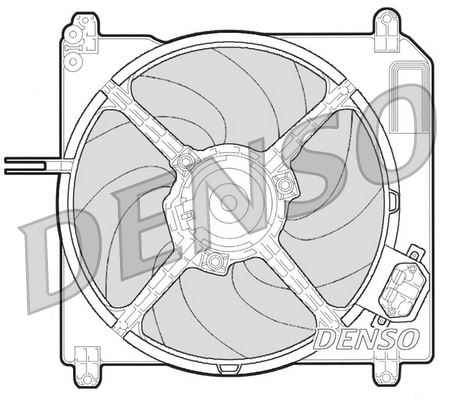 FAN. RADİATOR FIAT BRAVO I 95-01