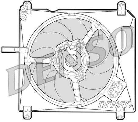 FAN. RADİATOR FIAT MAREA 96-07