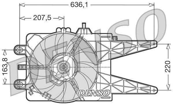 FAN. RADİATOR FIAT PUNTO 99-12