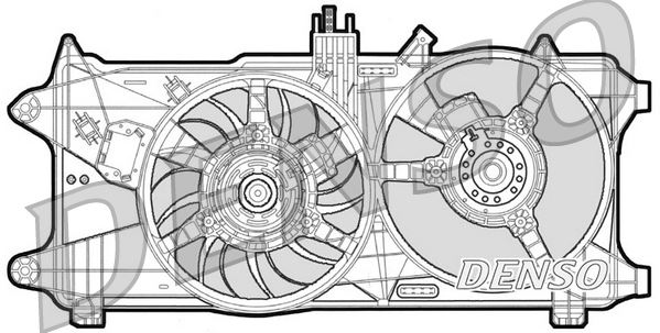 FAN. RADİATOR FIAT DOBLO 01-