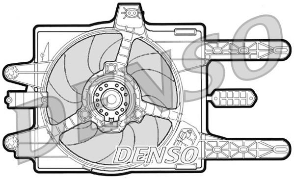 FAN. RADİATOR FIAT PUNTO 93-00
