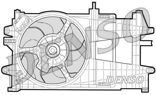 FAN. RADİATOR FIAT PUNTO 99-12