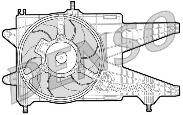 FAN. RADİATOR FIAT PUNTO 99-12