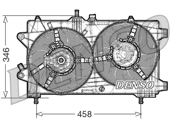 FAN. RADİATOR FIAT GRANDE PUNTO 05-
