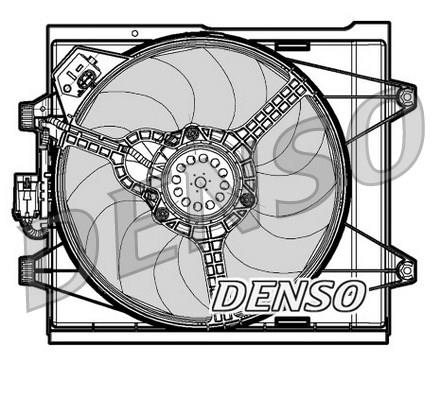 FAN. RADİATOR FIAT 500 C 312 07-
