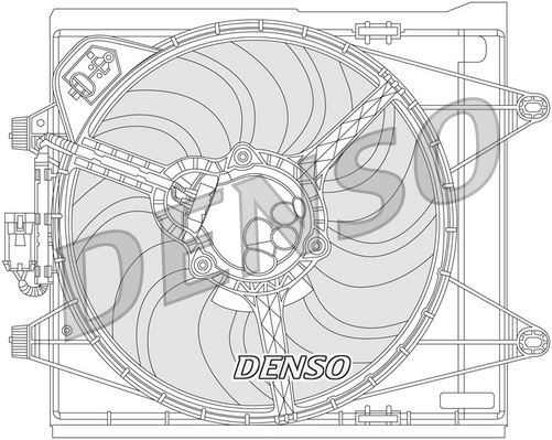FAN. RADİATOR FIAT PANDA 12-