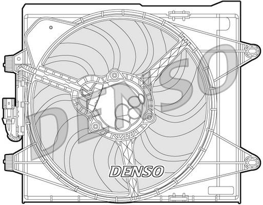 FAN. RADİATOR FIAT PANDA 12-