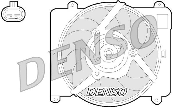 FAN. RADİATOR FIAT PUNTO 93-00