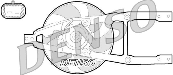 FAN. RADİATOR FIAT CINQUECENTO 91-99