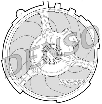 FAN. RADİATOR FIAT STILO 01-08