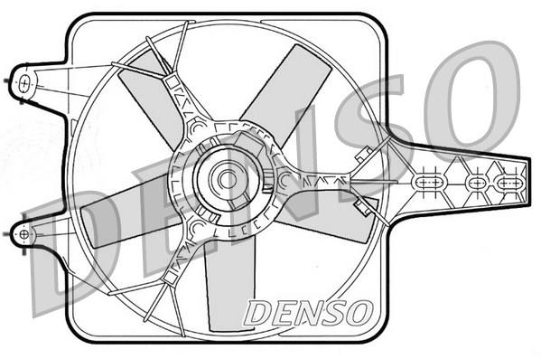 FAN. RADİATOR FIAT DUCATO 280 82-90