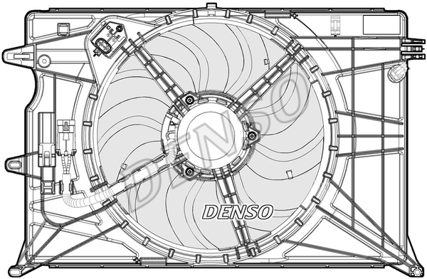 FAN. RADİATOR FIAT 500X 14-