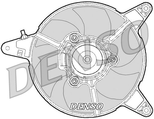 FAN. RADİATOR AUTOBIANCHI Y10 85-95