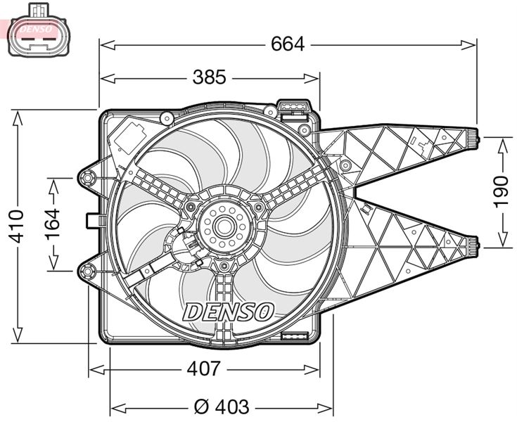 FAN. RADİATOR FIAT BRAVO II 06-14