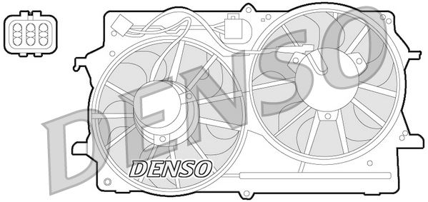 FAN. RADİATOR FORD FOCUS I 98-05