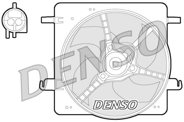 FAN. RADİATOR FORD KA 96-08