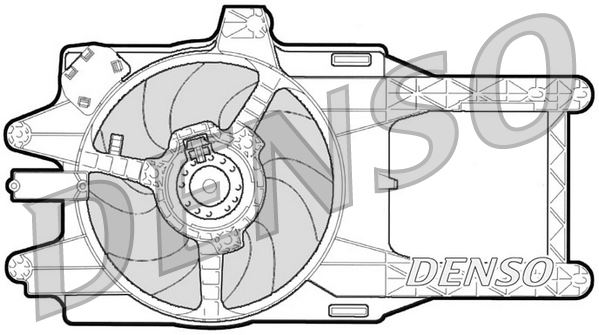 FAN. RADİATOR LANCIA Y 95-03